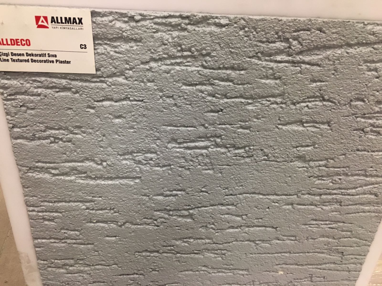ALLDECO - Çizgi Dekoratif Sıva C3 Kalın Desen