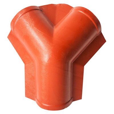 Plastik Kiremit Mahyası Üç Yol Mahya