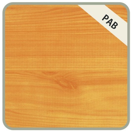 Plastik Lambri 20 cm - Açık Ahşap